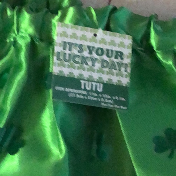 St Patrick’s Day Shamrock TuTu - One Size - Picture 2 of 3